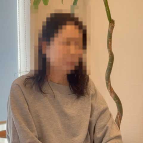 波動ケアを体験された女性